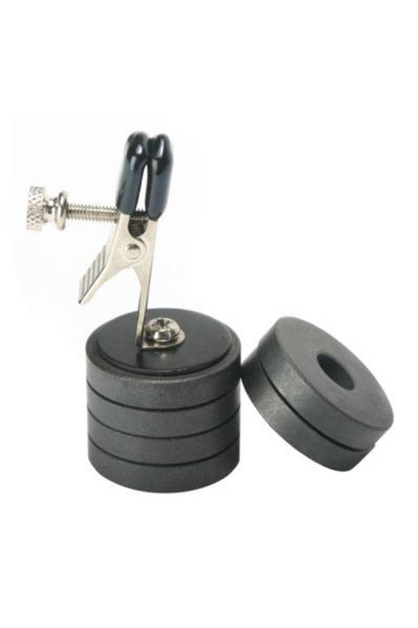 XR Brands - Master Series - Onus Nipple Clip with Magnet Weights - Stag Shop