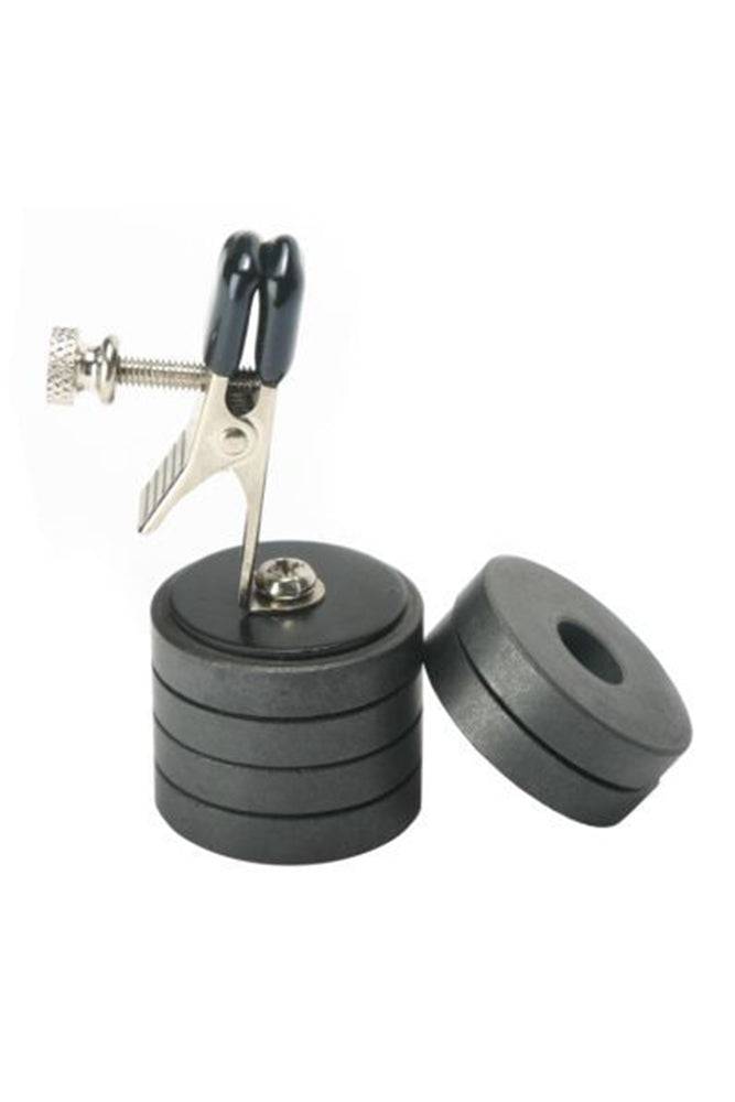 XR Brands - Master Series - Onus Nipple Clip with Magnet Weights - Stag Shop