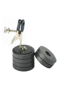Thumbnail for XR Brands - Master Series - Onus Nipple Clip with Magnet Weights - Stag Shop