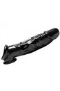 XR Brands - Master Series - Fuk Tool Penis Sheath and Ball Stretcher - Black - Stag Shop