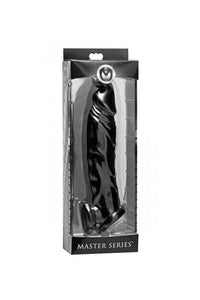 Thumbnail for XR Brands - Master Series - Fuk Tool Penis Sheath and Ball Stretcher - Black - Stag Shop
