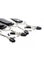 XR Brands - Master Series - Labia Spreader Straps with Clamps - Stag Shop