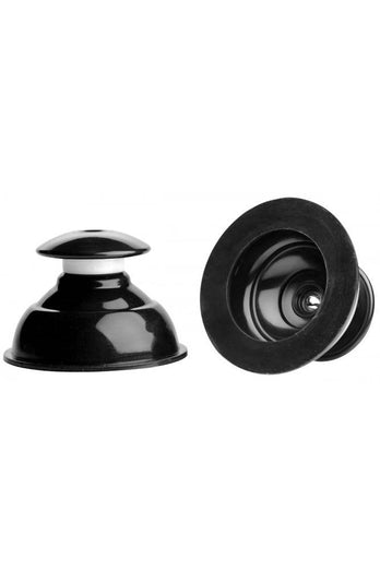 XR Brands - Master Series - Plungers - Extreme Suction Silicone Nipple Suckers - Stag Shop