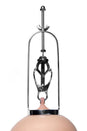 XR Brands - Master Series - Stainless Steel Clover - Clamp Nipple Stretcher - Stag Shop