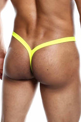 MaleBasics - Y Buns Thong - Yellow - Stag Shop