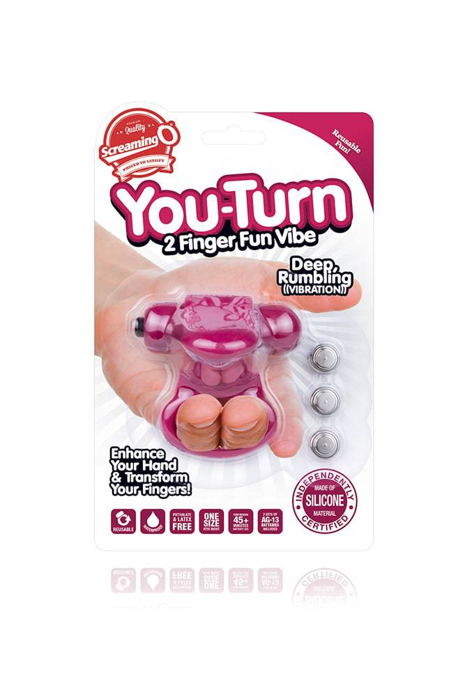Screaming O - You-Turn 2 Finger Vibrator - Stag Shop