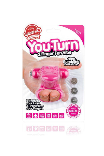 Screaming O - You-Turn 2 Finger Vibrator - Stag Shop