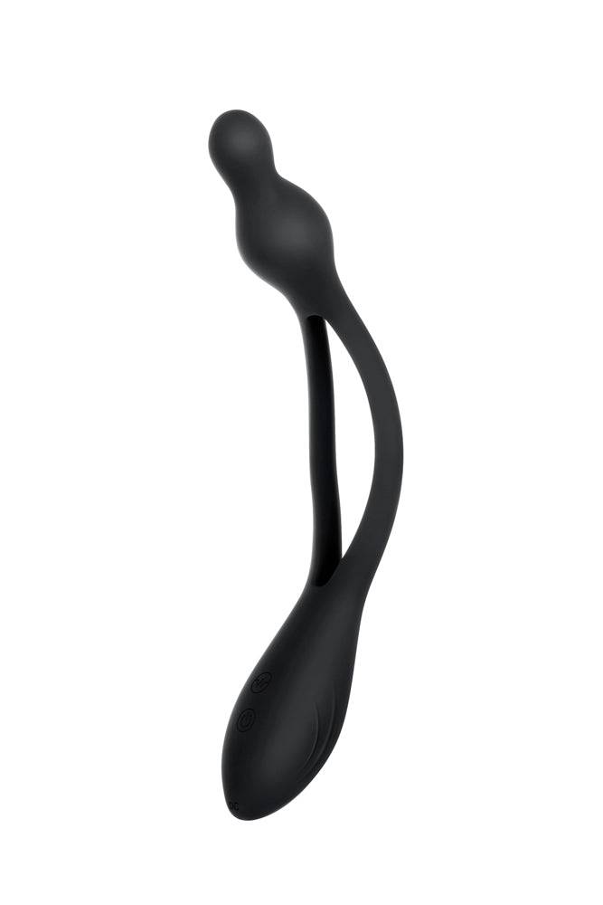 Evolved - You Me Us Bendable Vibrator - Black - Stag Shop