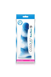NS Novelties - Colours - 6 Inch Pleasures Yum Yum Dildo - Blue - Stag Shop