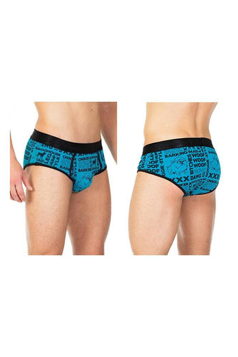 Coquette - Z5207 - Mad Dog Brief - Blue - Stag Shop
