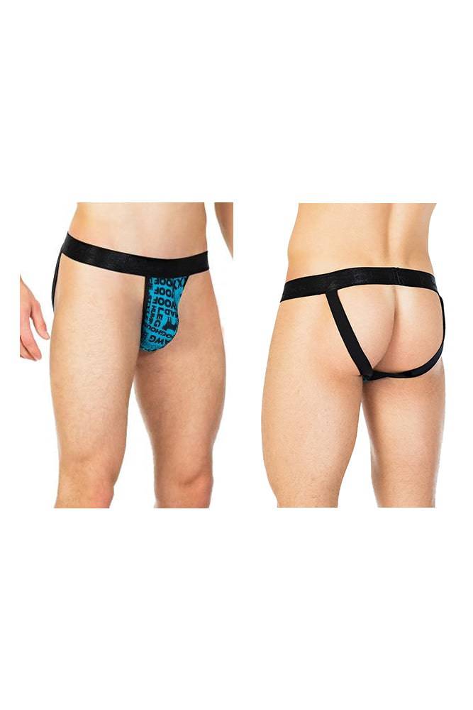 Coquette - Z5209 - Mad Dog Jock Strap - Blue - Stag Shop