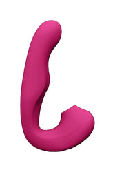 Shots Toys - VIVE - Zaki Air Wave, Pulse Wave & G-Spot Vibrator - Pink - Stag Shop