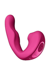 Shots Toys - VIVE - Zaki Air Wave, Pulse Wave & G-Spot Vibrator - Pink - Stag Shop