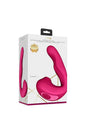 Shots Toys - VIVE - Zaki Air Wave, Pulse Wave & G-Spot Vibrator - Pink - Stag Shop