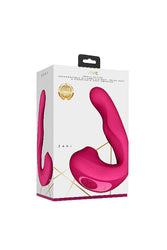 Shots Toys - VIVE - Zaki Air Wave, Pulse Wave & G-Spot Vibrator - Pink - Stag Shop