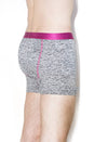 Coquette - Men's Boxer Brief - Grey/Purple - Stag Shop
