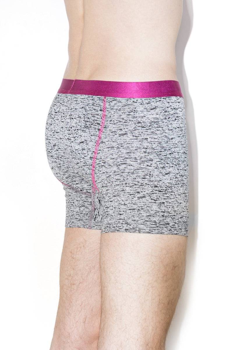 Coquette - Men's Boxer Brief - Grey/Purple - Stag Shop