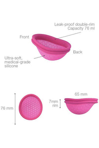 Thumbnail for Intimina By Lelo - Ziggy Extra-thin Reusable Menstrual Cup - Stag Shop