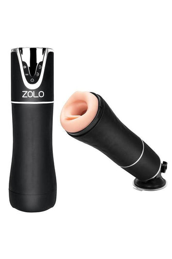 Zolo - Automatic Blowjob Sucking & Vibrating Masturbator - Stag Shop