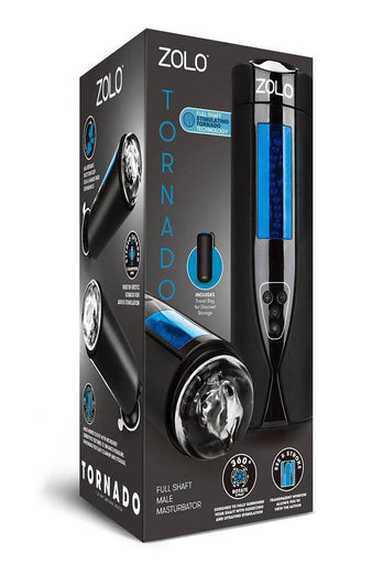 Zolo - Tornado Rechargeable Suction Cup Masturbator - Stag Shop